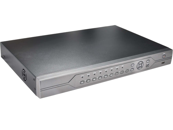 4k 16CH POE NVR Network Video Recorder H.265 System NVR Reserve Metal box