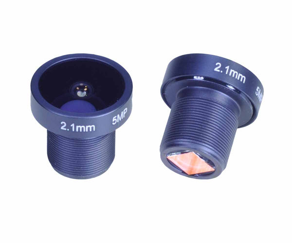 5.0MP 2k HD Security Fisheye Camera lens 1.9mm 2.1mm 2.5mm  Lens CCTV Camera IR Board Fixed M12x0.5 MTV Lens M12 S Mount Lens